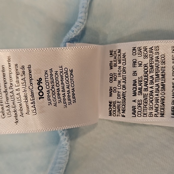 💕MOTHER💕 The Rowdy Tee ~ 100% Supima Cotton Lighten Up Beach Graphic XS NWOT - Picture 16 of 16